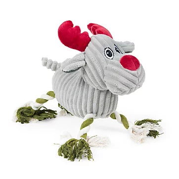 Christmas Reindeer Rope Leg Plush Toy